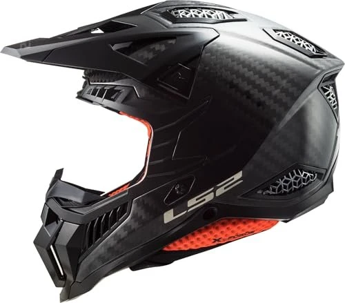 LS2 MX703 C X-Force Solid schwarz