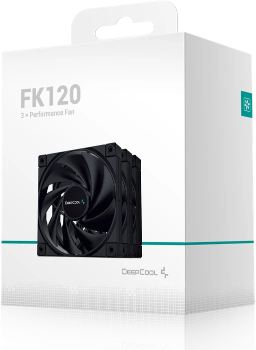 DeepCool FK120-3 in 1 schwarz, 120mm, 3er-Pack