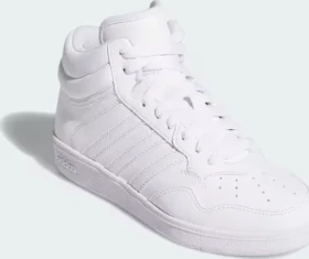 adidas Hoops Mid 4.0 cloud white/core black (Junior)