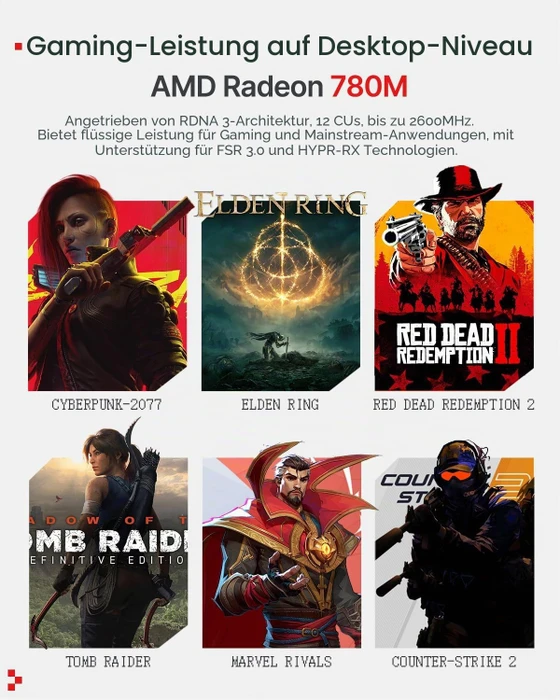 Acemagic Retro X3, Ryzen 7 255, 16GB RAM, 1TB SSD