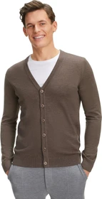 Falke Basic Apparel Cardigan V-Ausschnitt Strickjacke bormio mel. (Herren)