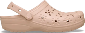 Crocs Classic Floral Cut-Out pink caramel