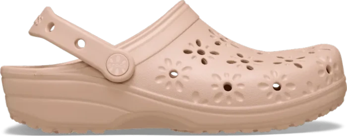 Crocs Classic Floral Cut-Out pink caramel