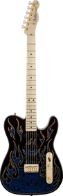 Fender James Burton Telecaster MN Blue Paisley Flames