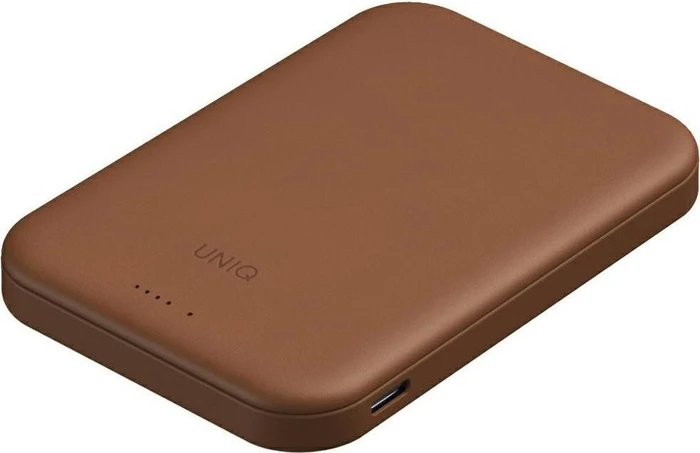 Uniq Lexa 5000 Magnetic Powerbank braun