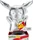 Boti Pokémon 25th Anniversary Pikachu 30cm silber (37432)