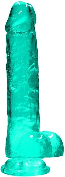 Shots Toys RealRock Crystal Clear Dildo 8"