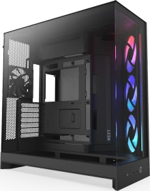 NZXT H9 Flow RGB [2025] Black, schwarz, Glasfenster
