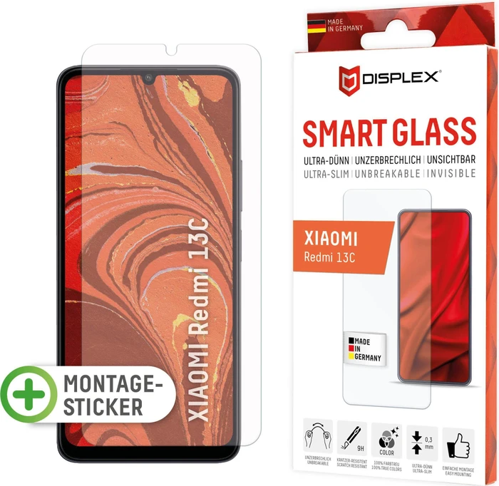 Displex Smart Glass für Xiaomi Redmi 13C