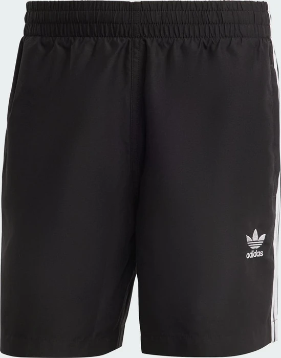 adidas Originals Adicolor 3-Streifen Badeshorts schwarz/weiß (Herren)