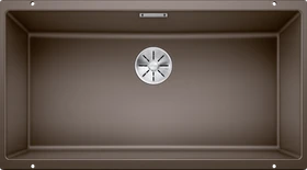 Blanco Subline 800-U InFino Unterbau Becken mittig cafe