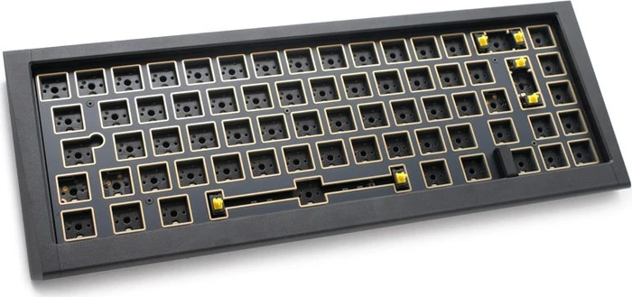 Ducky Outlaw 65 Barebone Gaming-Tastatur, schwarz, ANSI