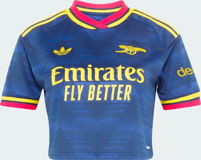 adidas FC Arsenal Crop Top 2026/2027 Auswärtstrikot collegiate navy (Damen)