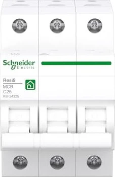 Schneider Electric Leitungsschutzschalter Resi9 3P 25A C 6kA