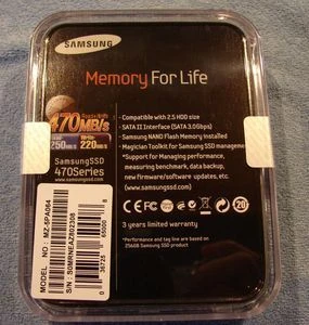 Samsung SSD 470 64GB, 2.5" / SATA 3Gb/s, retail