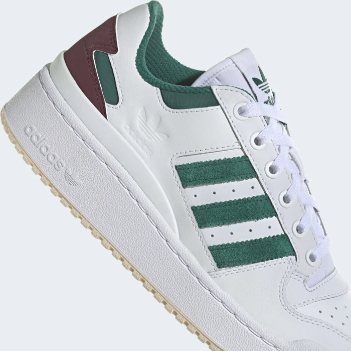 adidas Forum Bold cloud white/collegiate green/maroon (Damen)