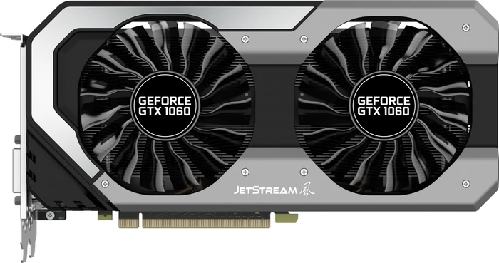 Palit GeForce GTX 1060 JetStream, 6GB GDDR5, DVI, HDMI, 3x DP