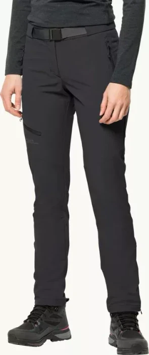 Jack Wolfskin Holdsteig Hose lang schwarz (Damen)