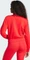 adidas Essentials Color Pop French Terry Crop Quarter-Zip Originals Sweatshirt pure ruby (Damen) Vorschaubild