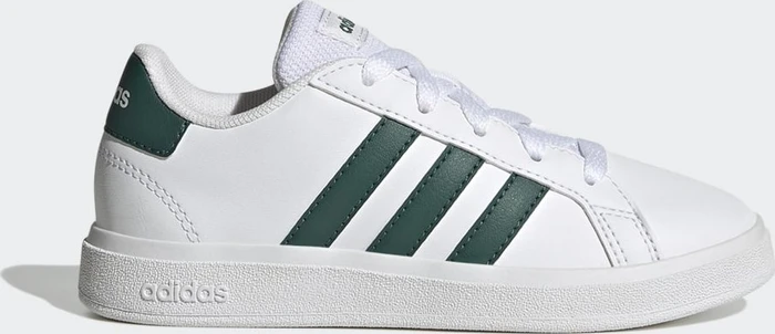 adidas Grand Court Lifestyle Tennis Lace-Up cloud white/collegiate green (Junior)