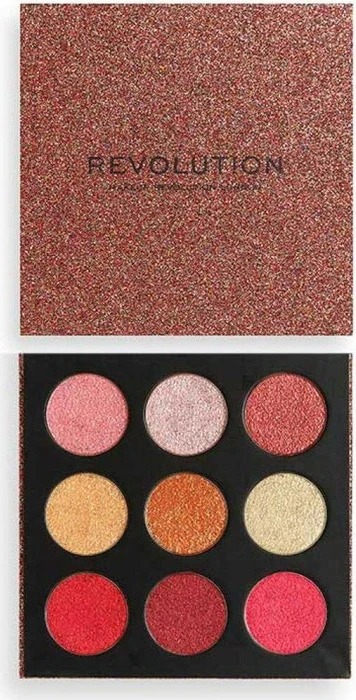 Revolution Beauty Makeup Euphoric Foil Lidschatten Palette House Of Fun