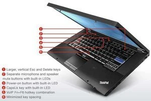 Lenovo ThinkPad W510, Core i7-720QM, 4GB RAM, 320GB HDD, Quadro FX 880M, DE