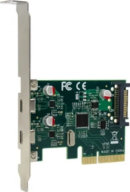 Conceptronic 2x USB-C 3.1, PCIe 3.0 x4