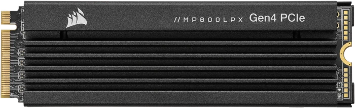 Corsair Force Series MP600 Pro LPX Black 2TB, M.2 2280 / M-Key / PCIe 4.0 x4, Kühlkörper