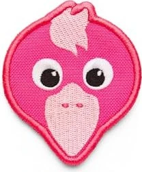 Affenzahn Klett Badge Flamingo