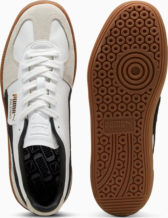 Puma Palermo Leather puma white/vapor gray/gum