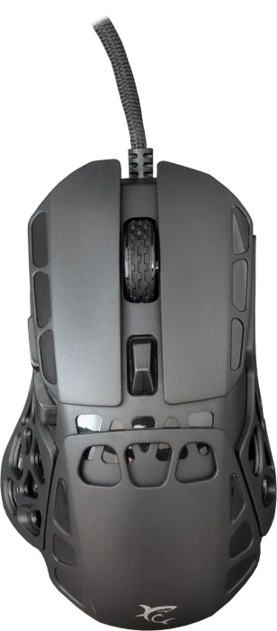 White Shark Ector Black Gaming Mouse, schwarz, USB
