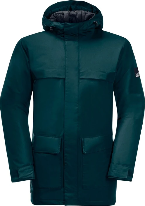Jack Wolfskin Winterlager Funktionsmantel teal (Herren)