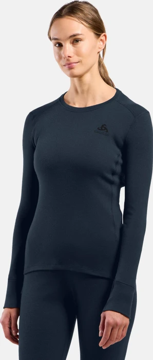 Odlo Natural Merino 260 Baselayer Funktionsshirt langarm dark sapphire (Damen)