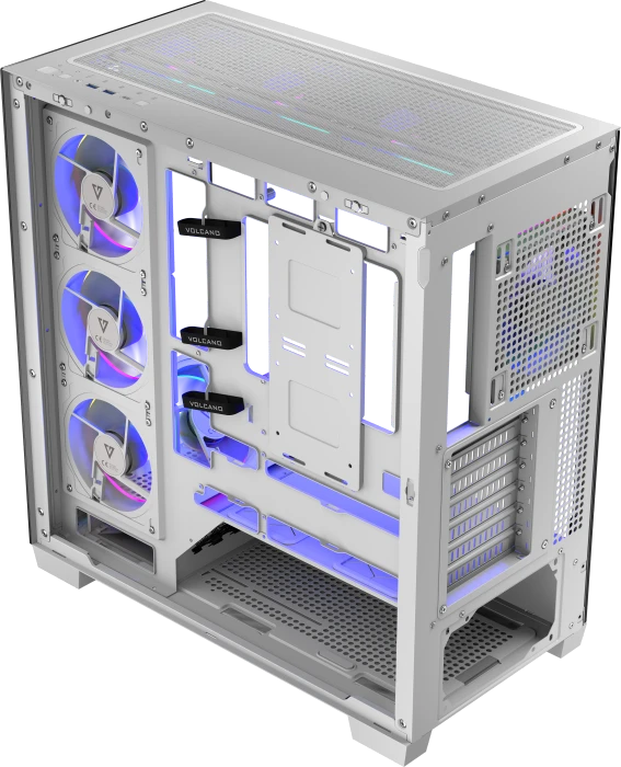 Modecom Volcano Stellar ARGB 8F White, Glasfenster
