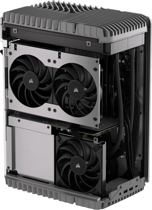 Corsair ONE i500, Wood Bright, Core i9-14900K, 32GB RAM, 2TB SSD, GeForce RTX 4080 SUPER