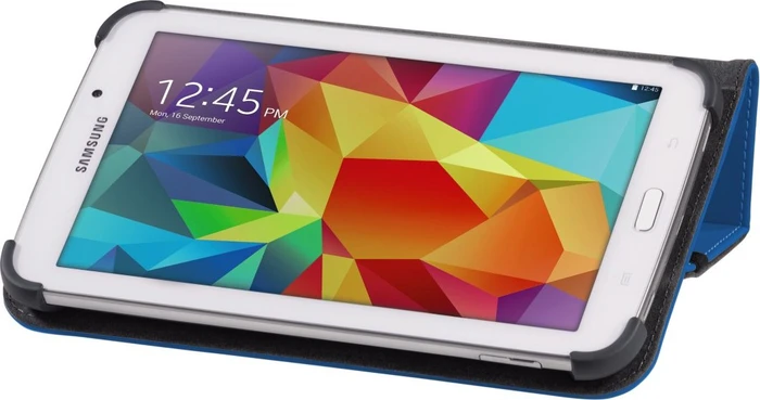 Hama Portfolio Wave Schutzhülle für Galaxy Tab 4 7.0 blau