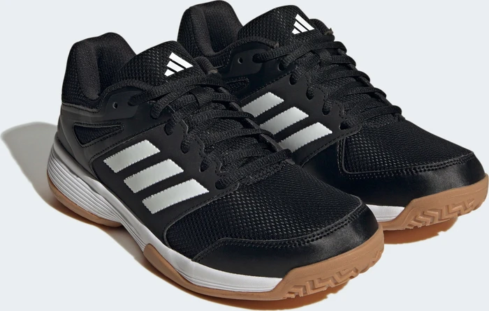 adidas Speedcourt core black/cloud white/gum (Damen)