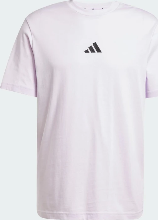 adidas Essentials Small Logo Single Jersey T-Shirt kurzarm ice lavender/black (Herren)