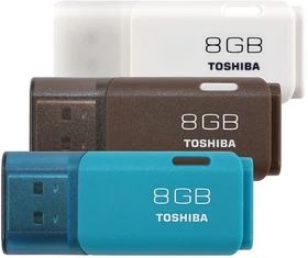 Toshiba TransMemory Hayabusa 8GB türkis, USB-A, USB 2.0
