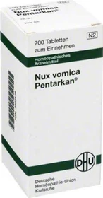 DHU Nux vomica Pentarkan Tabletten, 200 Stück