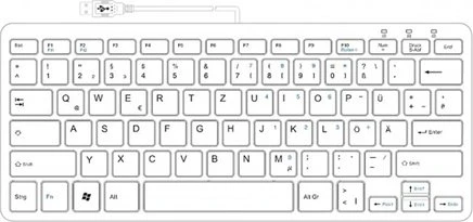 R-Go Compact schwarz, USB, DE
