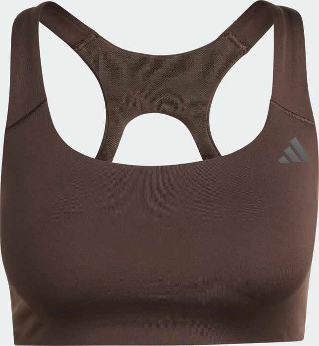 adidas Optime Workout Medium-Support Sport-BH aurora coffee (Damen)