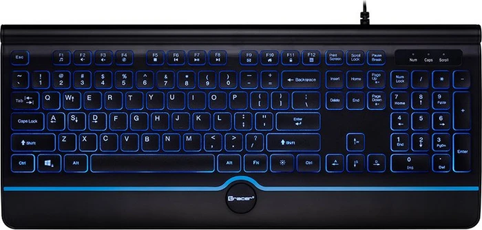 Tracer Ofis Pro Keyboard, LEDs blau, schwarz, USB, US
