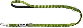 Hunter Hilo Verstellbare Hundeführleine, mit leichtem Mesh-Material, 1.5x200cm, limette, Limette