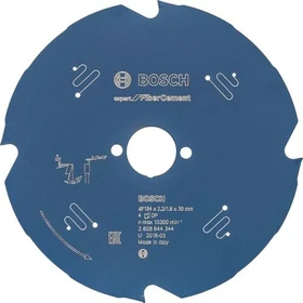 Bosch Professional Expert for Fiber Cement Kreissägeblatt 4Z, 184x1.6x30mm, 1 Stück