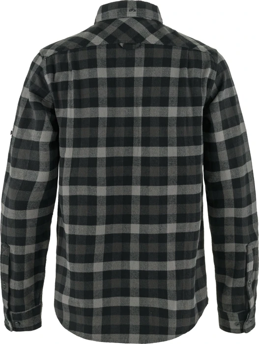 Fjällräven Skog Hemd langarm schwarz/grau (Herren)