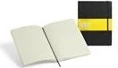 Moleskine Klassik Notizbuch, 190x250mm, kariert, weicher Einband X-Large, schwarz, 192 Blatt