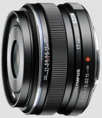 Olympus M.Zuiko digital 17mm 1.8 schwarz