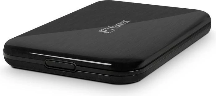 Fantec ALU-25U3, schwarz, USB 3.0 Micro-B