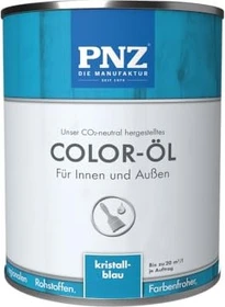 PNZ Coloröl Natur-Holzfarbe kristallblau, 750ml